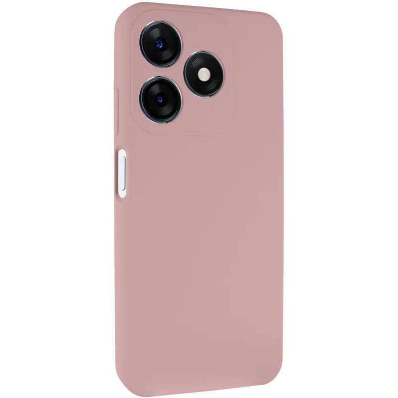 Чохол Silicone Case Lakshmi Premium із закритою камерою для TECNO Spark 10 – Рожевий / Pink Sand. Фото 2 з 8
