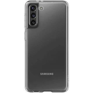 Ультратонкий силиконовый чехол 1,5 мм с защитой камеры для Samsung Galaxy S21+ фото 1 Ультратонкий силиконовый чехол 1,5 мм с защитой камеры для Samsung Galaxy S21+ фото 1 из 1