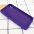 Чехол Silicone Case Square L с защитой камеры для Apple iPhone XS (5.8") – Фиолетовый / Ultra Violet. Фото 3 из 3