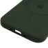 Чохол Silicone Case Full Protective (AA) V2 with MagSafe для Apple iPhone 17 (6.3") – Зелений / Cyprus Green. Фото 10 з 11