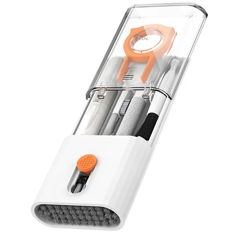 Набір для очищення гаджетів Hoco UT2 Mr. Gadget 10in1 – White. Фото 4 з 6