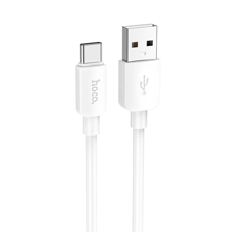 Дата кабель Hoco X96 Hyper USB to Type-C 27W (1m) – White. Фото 1 из 5