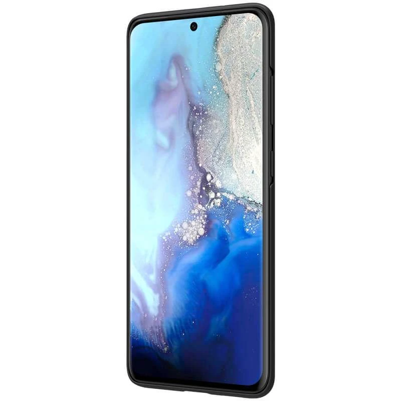 Пластикова накладка Nillkin Frost на Samsung Galaxy S20 – Чорний. Фото 4 з 4