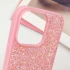 TPU чохол Bling World Rock Diamond на Apple iPhone 12 (6.1") – Рожевий. Фото 6 з 8