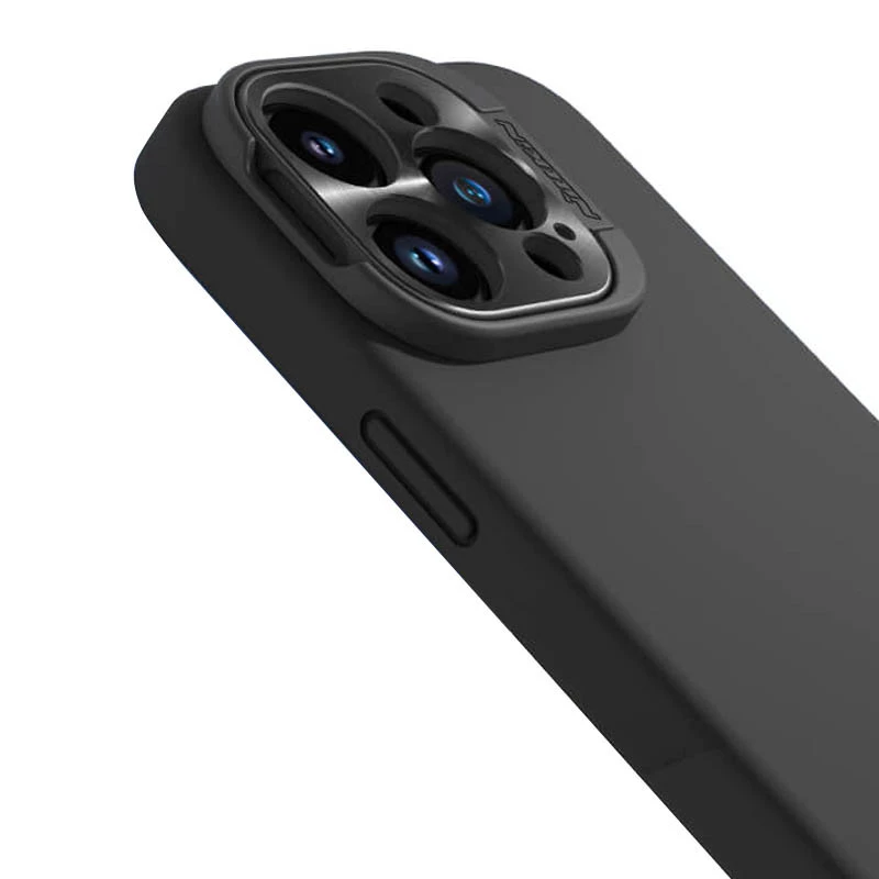 Чохол Silicone Nillkin LensWing Prop Magnetic для Apple iPhone 16 Pro – Чорний / Black. Фото 24 з 24