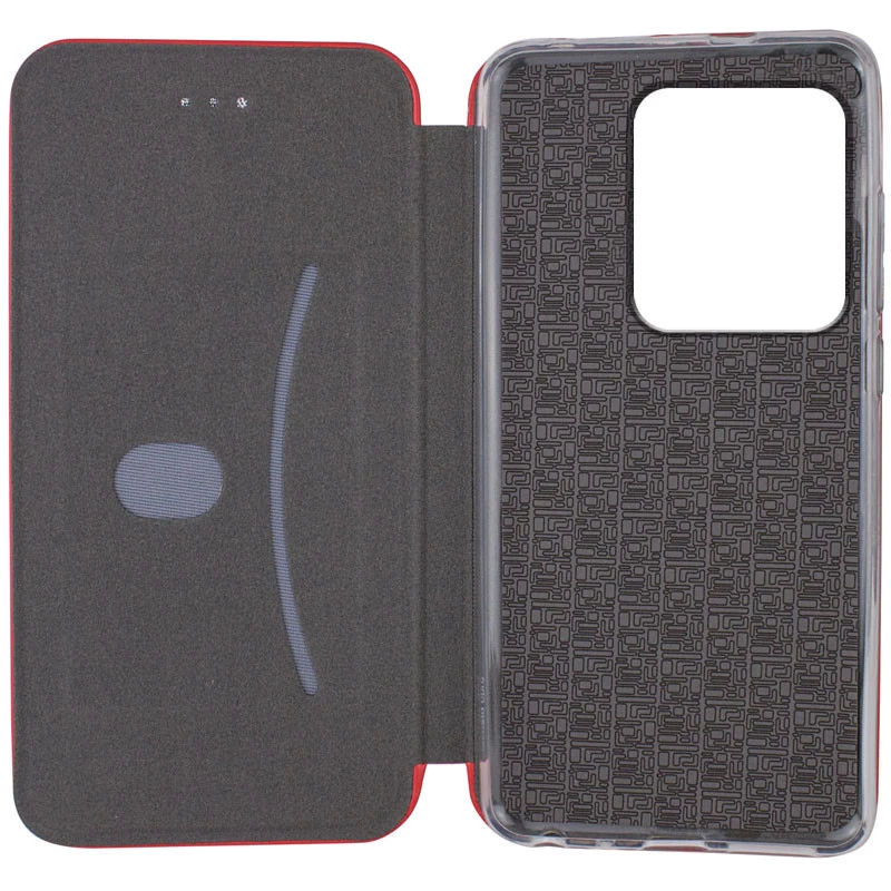 Чохол-книжка класичний на Motorola Moto G75 – Червоний. Фото 3 з 3