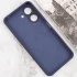 Кольоровий силіконовий чохол GETMAN на Xiaomi Poco C65 – Синій / Midnight Blue. Фото 7 з 14
