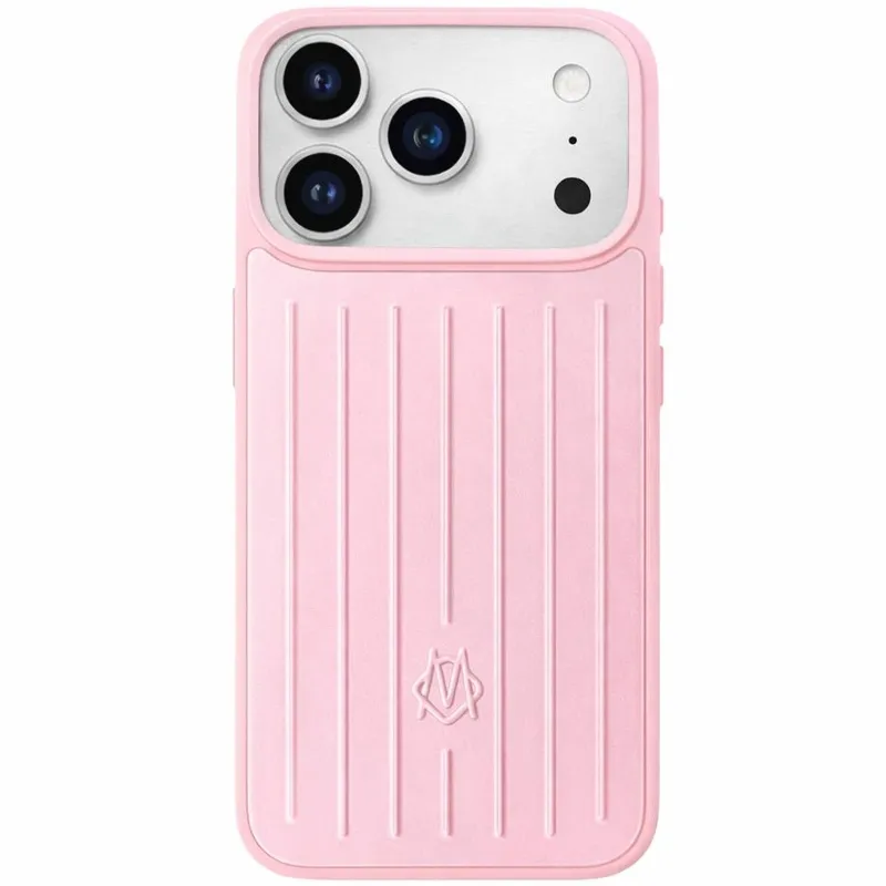 Чехол TPU+Metal Rimowa Style (AAA) для Apple iPhone 18 Pro – Rose Pink. Фото 1 из 1