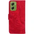 Кожаный чехол-книжка Tiger для Motorola Moto G06 – Red. Фото 2 из 5