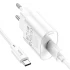 МЗП Hoco C109A Fighter 10.5W (1USB-A) + кабель USB to Type-C – White. Фото 3 з 6