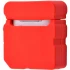 Силиконовый футляр Square case для наушников AirPods – Jordan 23 / Красный. Фото 2 из 3