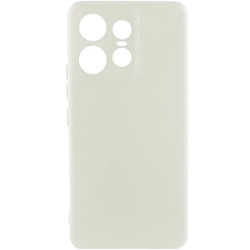 Чохол Silicone Case Lakshmi Plus з закритою камерою на Motorola Edge 50 Pro – Білий / White. Фото 1 з 1