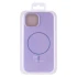 Чехол Silk Full Protective (AA) NO LOGO with Magnetic Fit для Apple iPhone 17 (6.3") – Сиреневый / Dasheen. Фото 3 из 3