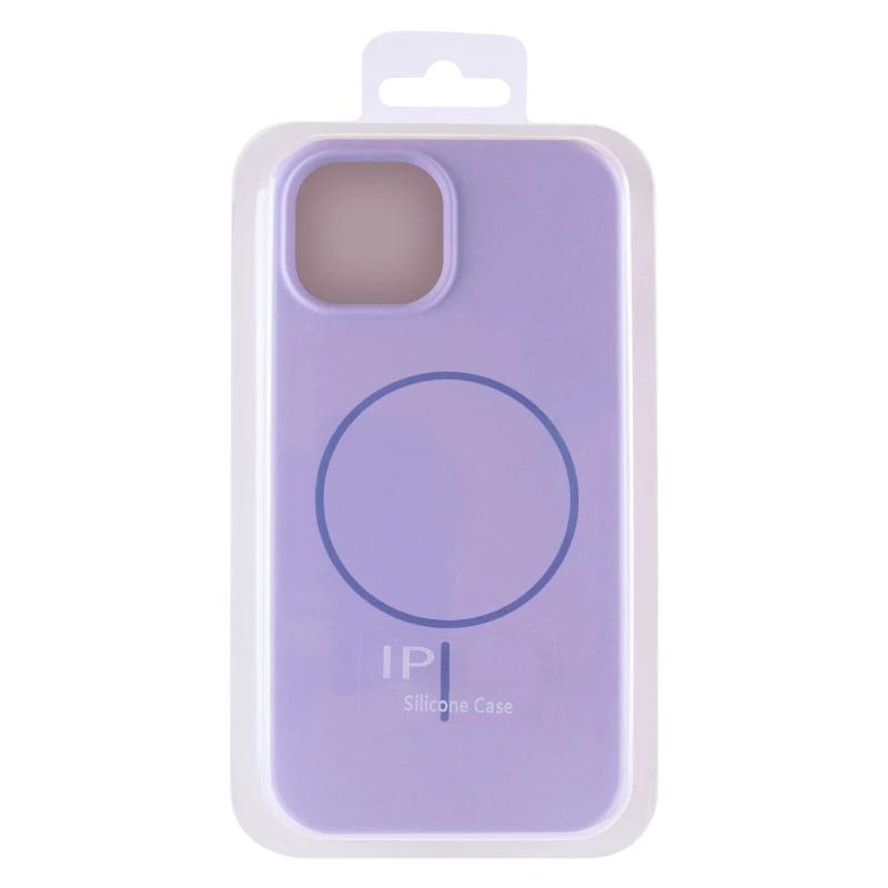 Чохол Silk Full Protective (AA) NO LOGO with Magnetic Fit для Apple iPhone 17 Pro Max (6.9") – Бузковий / Dasheen. Фото 3 з 3