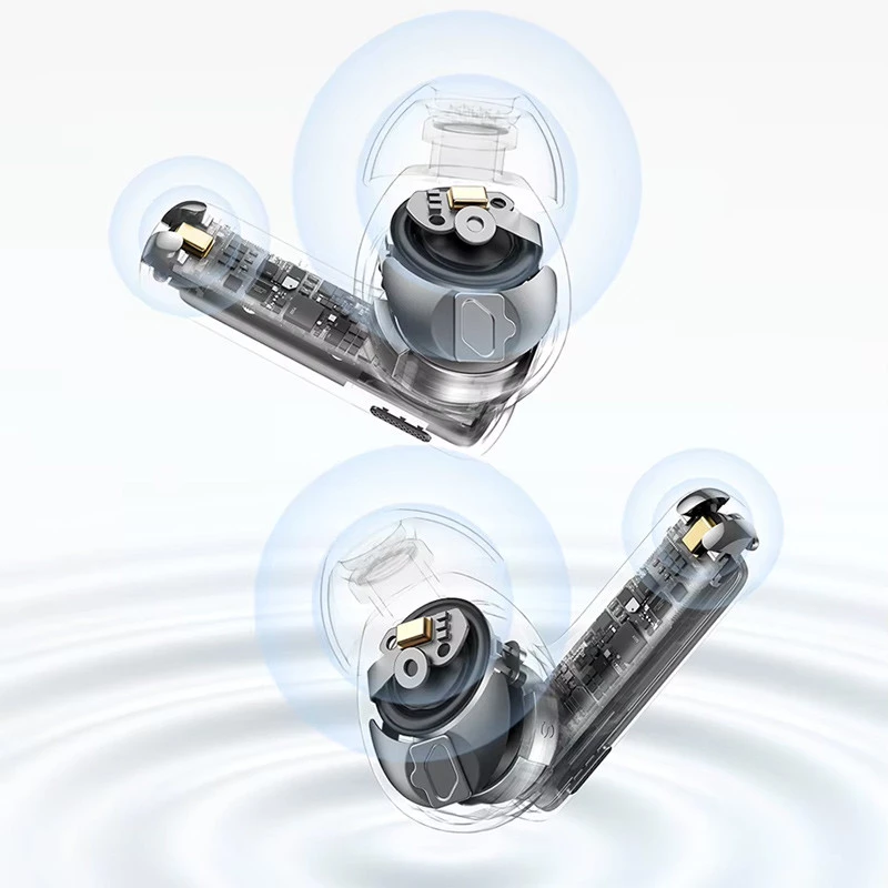 Бездротові TWS навушники Baseus OS Bowie M2s Pro (A00051801) – Cosmic Black. Фото 4 з 7