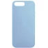 Чохол з закритим низом Silicone Case на Apple iPhone 7 plus / 8 plus – Блакитний / Lilac Blue. Фото 1 з 1