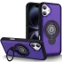TPU+Textured PC Magnet для Apple iPhone 16 – Purple. Фото 1 из 4