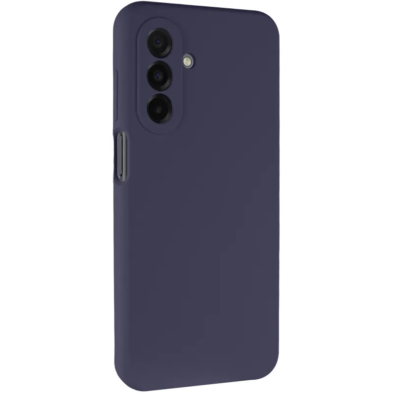 Чохол Silicone Case Lakshmi Premium із закритою камерою для Samsung Galaxy A17 4G/5G – Темно-синій / Midnight blue. Фото 9 з 14