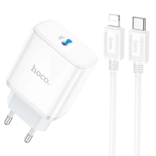 МЗП Hoco C104A PD 20W Type-C to Lightning фото 1 з 1