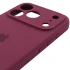 Чохол Silicone Case з захистом камери на Apple iPhone 17 Pro Max (6.9") – Бордовий / Plum. Фото 5 з 6