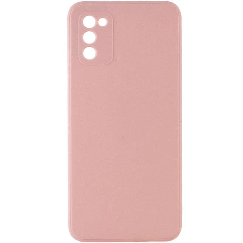 

Кольоровий силіконовий чохол із захистом камери на Samsung Galaxy A02s (Рожевий / Pink Sand)
