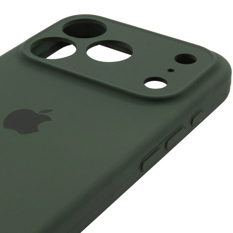 Чохол Silicone Case з захистом камери на Apple iPhone 17 Pro Max (6.9") – Зелений / Cyprus Green. Фото 5 з 6