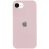 Чохол Silicone Case з закритим низом на Apple iPhone 16e (6.1") – Рожевий / Chalk Pink. Фото 2 з 8