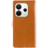Чехол-книжка GETMAN Gallant  для Xiaomi Redmi Note 14 4G (Europe version) – Коричневый. Фото 5 из 11