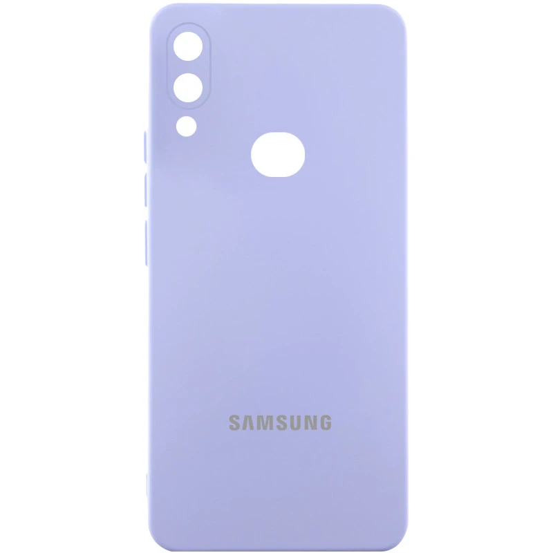 Чохол Silicone Case Lakshmi Premium L з закритою камерою на Samsung Galaxy A10s – Бузковий / Dasheen. Фото 1 з 1