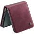 Кожаный чехол-книжка CaseMe Velvet Matte для Samsung Galaxy Z Flip7 – Red. Фото 3 из 5