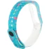Силіконовий ремінець з малюнком для Xiaomi Mi Band 5 – Фламінго / Бірюзовий. Фото 3 з 3