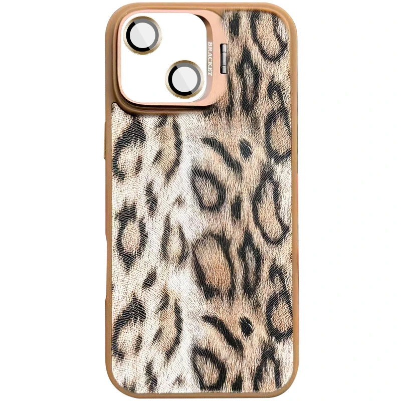 Чехол TPU+PC Wild Leopard with MagSafe and Lens для Apple iPhone 13 (6.1") – Brown. Фото 2 из 3