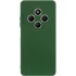 Цветной силиконовый чехол GETMAN с закрытой камерой на Xiaomi Redmi 14C / Poco C75 – Зеленый / Dark green. Фото 1 из 3