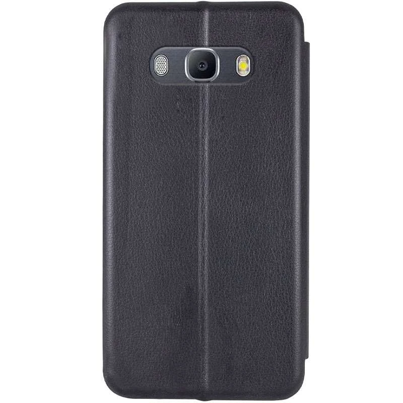 Чохол-книжка класичний на Samsung J510F Galaxy J5 (2016) – Чорний. Фото 2 з 4