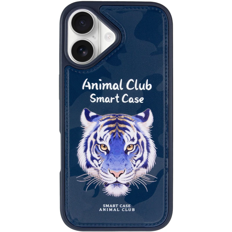 TPU+PC чехол Animal Club для Apple iPhone 17 (6.3") – Royal Blue. Фото 3 из 6