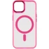 Силіконовий чохол Iris с MagSafe на Apple iPhone 12 Pro Max (6.7") – Малиновий. Фото 2 з 8