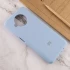 Чехол Silicone Case с закрытым низом для Xiaomi Mi 10T Lite / Redmi Note 9 Pro 5G – Голубой / Lilac Blue. Фото 5 из 5