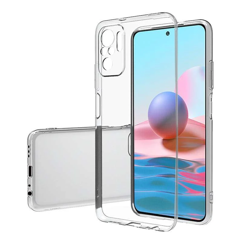 

Ультратонкий силіконовий чохол з заглушкою на Xiaomi Redmi Note 10 Pro