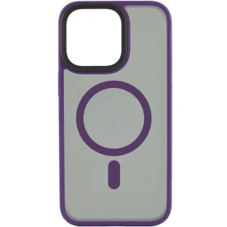 TPU+PC чехол Metal Buttons with Magnetic Fit для Apple iPhone 15 Pro (6.1") фото 1 из 8