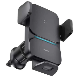 Автотримач з БЗП Baseus Wisdom Auto Alignment (QI 15W) (Air Outlet base) (CGZX000001) фото 1 з 1