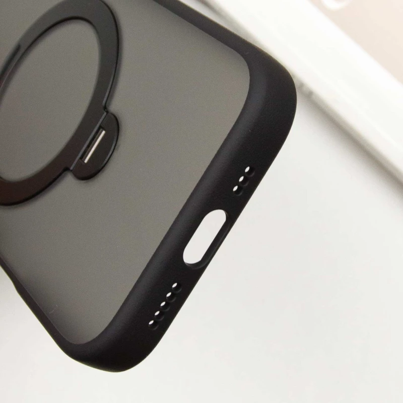 Чохол Ummi Colorful with MagSafe HQ Ring для Apple iPhone 16 Pro – Black. Фото 7 з 9