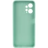 Кольоровий силіконовий чохол із захистом камери на Xiaomi Redmi Note 12 4G – Зелений / Menthol. Фото 4 з 4