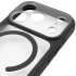 Чохол TPU GETMAN Moon Clear with MagSafe для Apple iPhone 17 Pro (6.3") – Black. Фото 6 з 7