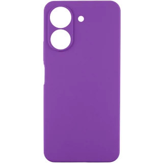 Кольоровий силіконовий чохол GETMAN із закритою камерою для Xiaomi Redmi 13C фото 1 з 3