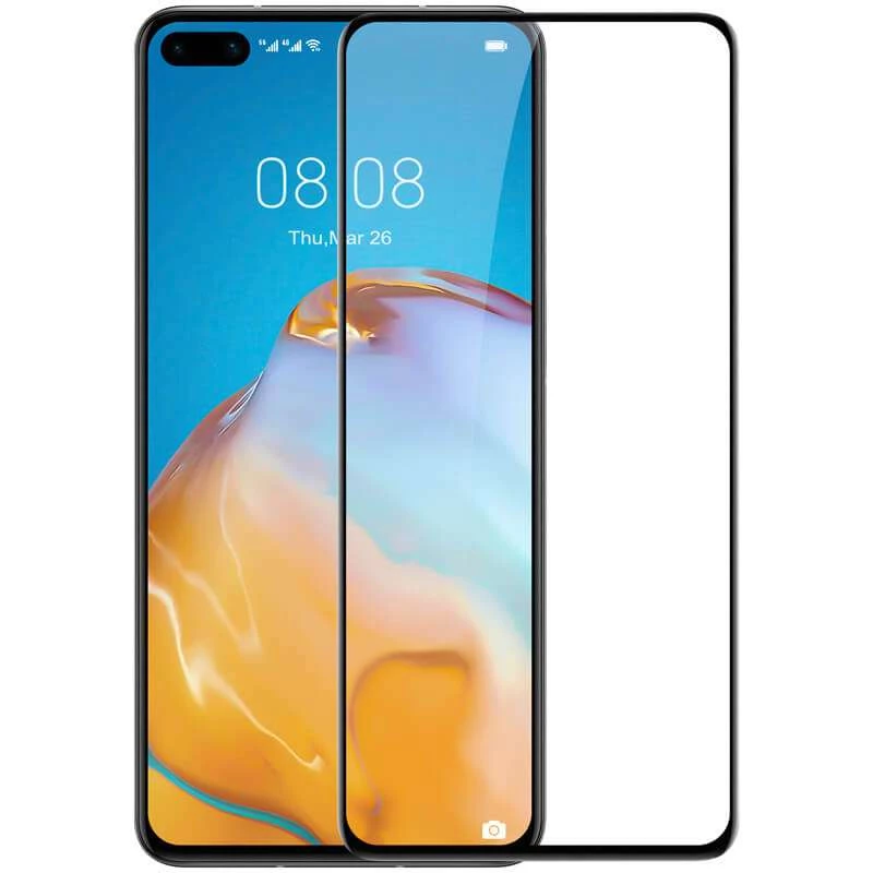 Защитное стекло Nillkin (CP+PRO) для Huawei P40 – Черный. Фото 2 из 8