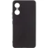 Чохол Silicone Case Lakshmi з закритою камерою на Tecno Pop 6 Pro – Чорний / Black. Фото 1 з 3