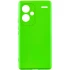 Чохол Silicone Case Lakshmi з закритою камерою на Xiaomi Redmi Note 13 Pro+ – Салатовий / Neon Green. Фото 1 з 4