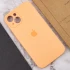 Чехол Silicone Case с защитой камеры для Apple iPhone 13 (6.1") – Оранжевый / Cantaloupe. Фото 9 из 10