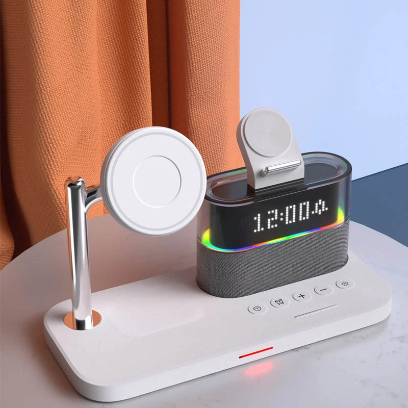 БЗУ + часы C09 4in1 – White. Фото 2 из 2