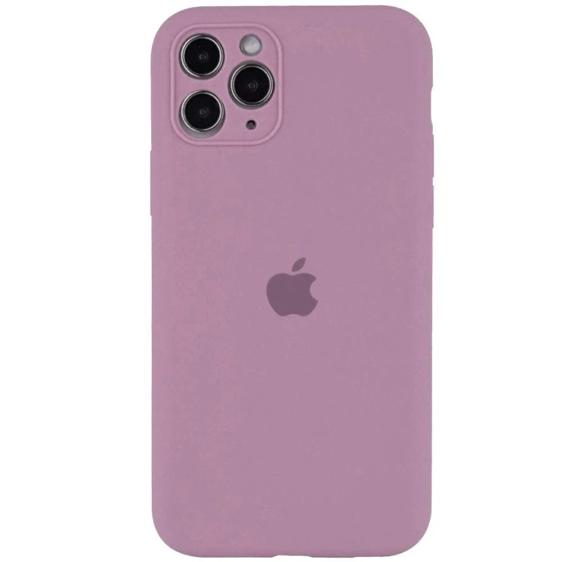 

Чехол Silicone Case с защитой камеры для Apple iPhone 12 Pro Max (6.7") (Лиловый / Lilac Pride), Ліловий / lilac pride